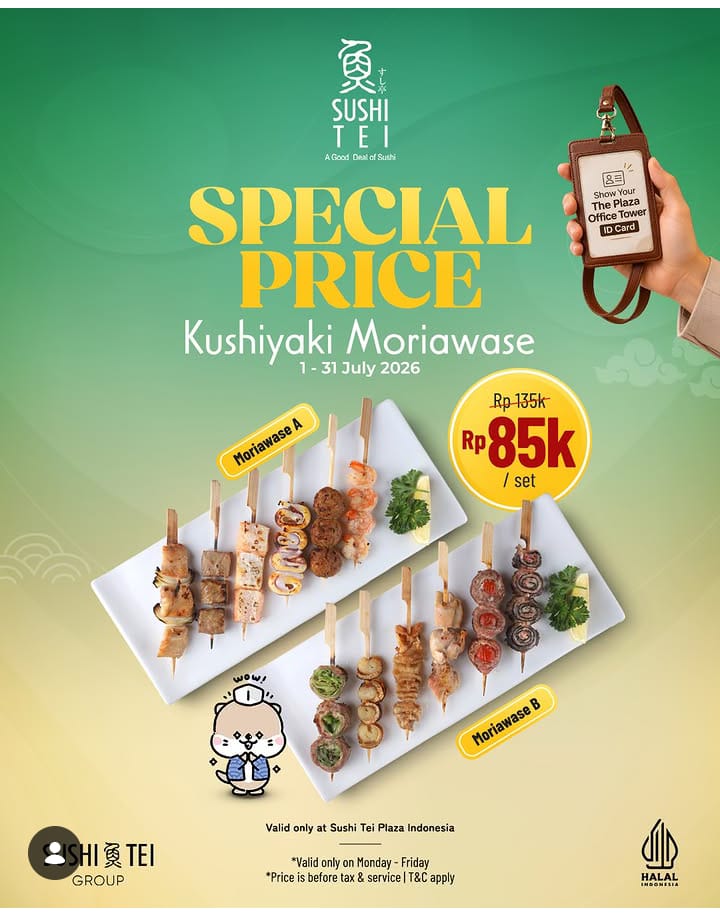 Promo Sushi Tei