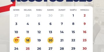 Kalender 17 Agustus (Instagram @pajak.labuha)