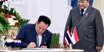 Presiden RI Prabowo Subianto dan PM Thailand Anutin Charnvirakul sepakat tingkatkan kerja sama ekonomi (Instagram @sekretariat.kabinet)