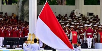 Upacara 17 Agustus di Istana Merdeka (Instagram @wantimpres.ri)