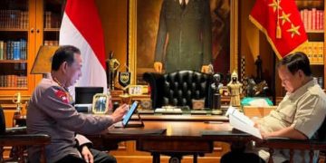 Kapolri Jenderal Pol Listyo Sigit kabarnya bakal diganti oleh Presiden Prabowo (Instagram @indonative.id)