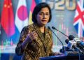 Sri Mulyani pimpin penggalangan dana negara miskin (Instagram @melihatindonesia.id)