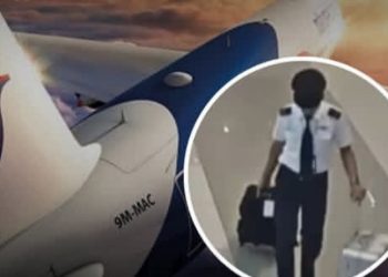 pilot Malaysia ditangkap otoritas Indonesia, selundupkan narkoba (Instagram @kasisolusi)