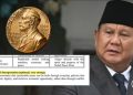 Nama Presiden Prabowo tercantum dalam makalah MBG untuk Nobel Perdamaian (Instagram @jogjastudent)