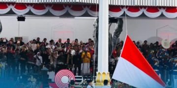 Upacara 17 Agustus di Istana Merdeka, Jakarta (Instagram @indonesia.go.id)