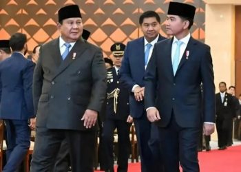 Presiden RI Prabowo Subianto dan Wapres Gibran Rakabuming Raka (Instagram @kaesang.psi)