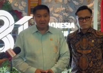 COO Danantara Dony Oskaria dan Menteri Perumahan dan Kawasan Permukiman (PKP) Maruarar Sirait bicara soal Presiden Prabowo akan hadiri Danantara Housing Expo (Instagram @maruararsirait)