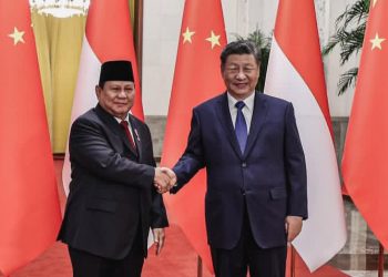 Presiden China Xi Jinping dan Presiden Prabowo Subianto (Instagram @presidenrepublikindonesia)