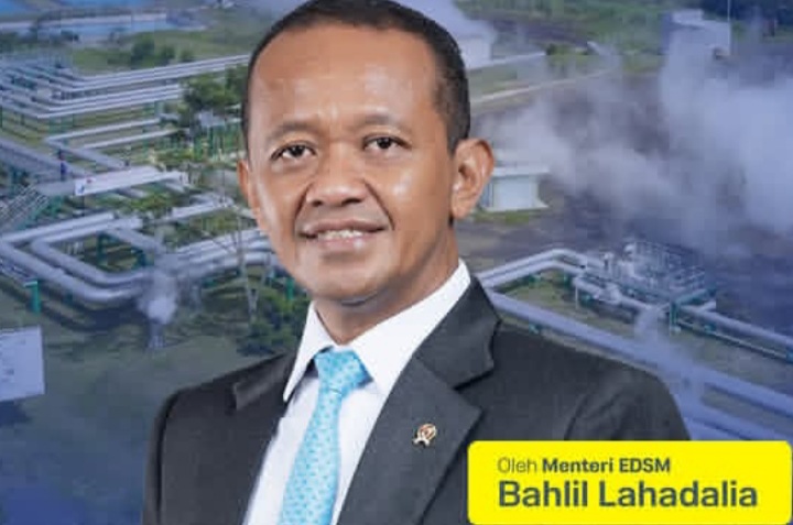 Menteri ESDM Bahlil Lahadalia akan guyur insentif pajak demi percepat proyek geothermal (Instagram @bahlillahadalia)
