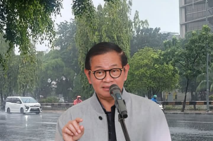 Gubernur DKI Jakarta Pramono Anung bicara soal Jakarta diguyur hujan, Rabu 19 Agustus 2026 (Instagram @ntvnews.id)