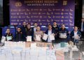 Aparat amankan sindikat pembuatan materi palsu (Instagram @humaspolsekkawasankalibaru)