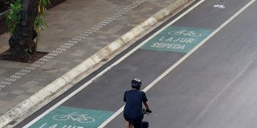 Evaluasi jalur sepeda bikin Gubernur DKI Jakarta Pramono Anung dilema (Instagram @urbanjaks)