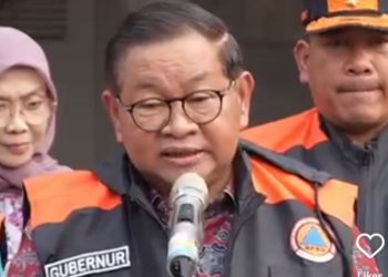 Gubernur DKI Jakarta Pramono Anung bicara soal penertiban pedagang di area jalanan Kramat Jati yang memakan korban jiwa akibat kecelakaan jalan licin (Instagram @pramonoanungw)