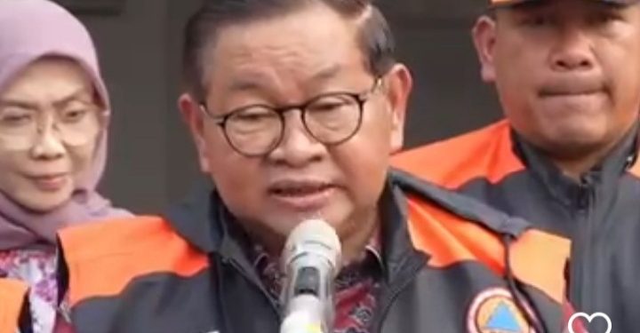Gubernur DKI Jakarta Pramono Anung bicara soal penertiban pedagang di area jalanan Kramat Jati yang memakan korban jiwa akibat kecelakaan jalan licin (Instagram @pramonoanungw)