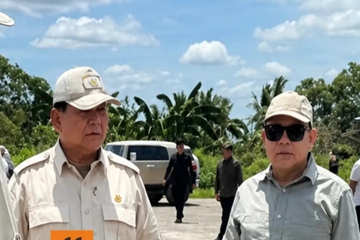 Haji Isam ditunjuk Presiden Prabowo Subianto untuk jadi Staf Ahli bukan Ketua Percepatan Penanganan Karhutla Kalimantan (Instagram @suaraakarrumput)