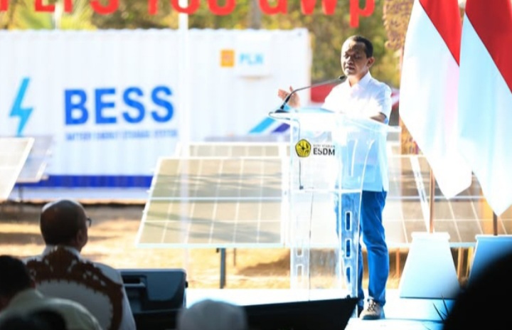 Menteri ESDM Bahlil Lahadalia dorong swasta garap PLTS (Instagram @bahlillahadalia)