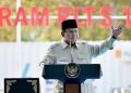 Presiden Prabowo Subianto bicara soal pengelolaan aset dan kekayaan bangsa saat Launching & Groundbreaking Program PLTS 100 GW, Selasa 25 Agustus 2026 (Instagram @sekretariat.kabinet)