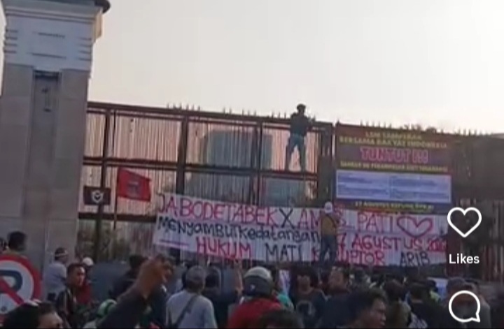 27 Agustus Akan Berlangsung Aksi Demo di DPR RI, Ini Daftar Tuntutannya