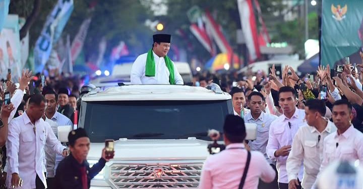 Presiden Prabowo Subianto saat hadiri pembukaan Muktamar ke 35 NU di Jombang, Jawa Timur, Kamis 27 Agustus 2026 (Instagram @sekretariat.kabinet)