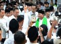 Presiden Prabowo Subianto saat hadiri pembukaan Muktamar ke 35 NU, Kamis 27 Agustus 2026 (Instagram @sekretariat.kabinet)