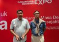 Chief Operating Officer (COO) Danantara yang juga Kepala BP BUMN, Dony Oskaria dan Menteri Perumahan dan Kawasan Permukiman (PKP), Maruarar Sirait bicara Danantara Housing Expo (Instagram @katakitaig)