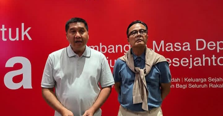Chief Operating Officer (COO) Danantara yang juga Kepala BP BUMN, Dony Oskaria dan Menteri Perumahan dan Kawasan Permukiman (PKP), Maruarar Sirait bicara Danantara Housing Expo (Instagram @katakitaig)