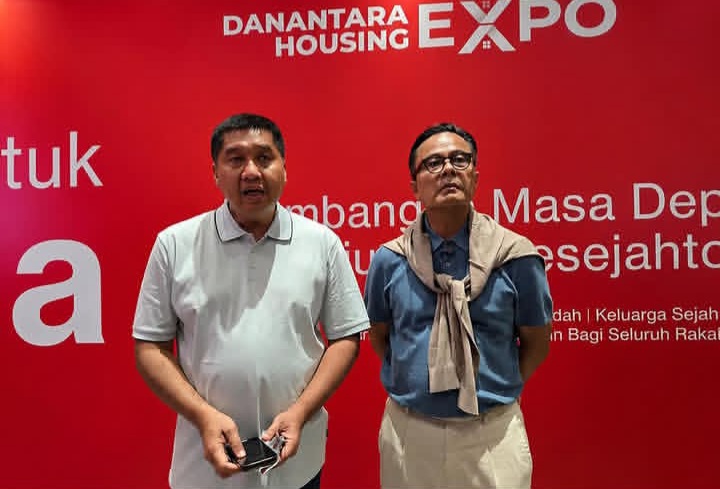Chief Operating Officer (COO) Danantara yang juga Kepala BP BUMN, Dony Oskaria dan Menteri Perumahan dan Kawasan Permukiman (PKP), Maruarar Sirait bicara Danantara Housing Expo (Instagram @katakitaig)