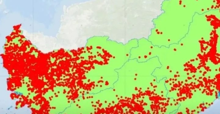 Karhutla Kalimantan, BNPB deteksi mengalami penurunan titik api (Instagram @nuolinenews)