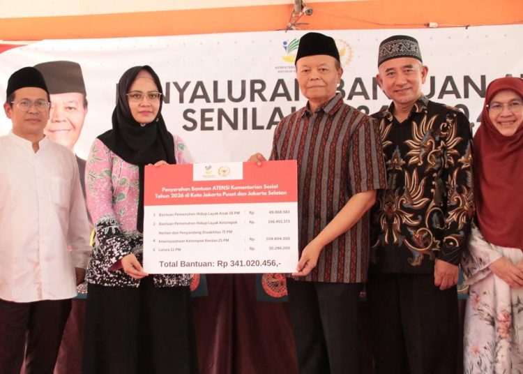 HNW Advokasi Penyaluran Bantuan Atensi Rp 341 Juta bagi Warga Penerima Manfaat di Jakarta