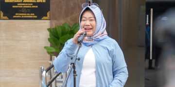 Siti Fauziah Bangun Semangat Sehat dan Kebersamaan Pegawai Setjen MPR RI