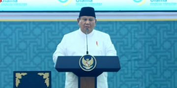 Presiden Prabowo Subianto bicara soal pemerintah tolah tawaran pinjaman IMF (YouTube @sekretariat presiden)