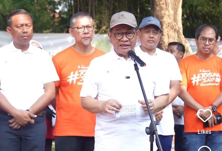 Gubernur DKI Jakarta Pramono Anung bicara soal sampah Ibu Kota (Instagram @kotajakartatimur)
