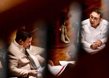 Pertemuan Menbud Fadli Zon dengan Presiden Prabowo Subianto di Hambalang, Selasa 1 September 2026 (Instagram @sekretariat.kabinet)