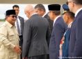 Presiden Prabowo Subianto saat tiba di Bandara Udara Internasional Vladivostok, Rusia, Rabu 2 September 2026 (YouTube @sekretariat presiden)