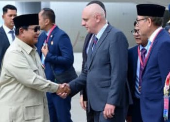 Presiden Prabowo Subianto tiba di Rusia akan hadiri EEF ke 11, Rabu 2 September 2026 (Instagram @sekretariat.kabinet)