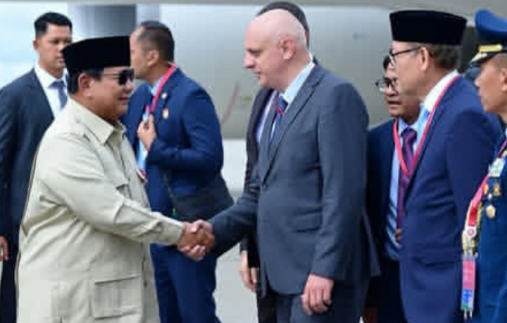 Presiden Prabowo Subianto tiba di Rusia akan hadiri EEF ke 11, Rabu 2 September 2026 (Instagram @sekretariat.kabinet)