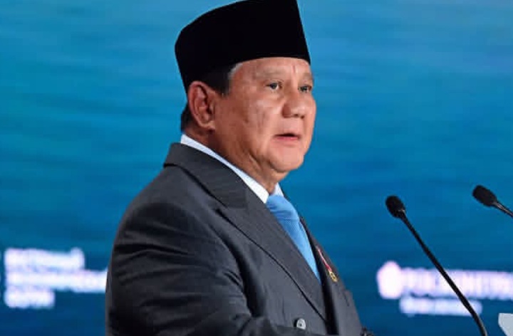 Dialog Presiden Prabowo Subianto saat di EEF ke 11 yang berlangsung di Vladivostok, Rusia, Kamis 3 September 2026 (Instagram @sekretariat.kabinet)