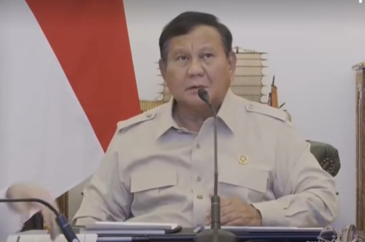 Presiden Prabowo soroti bencana yang terjadi Indonesia (Instagram @paltiwest)