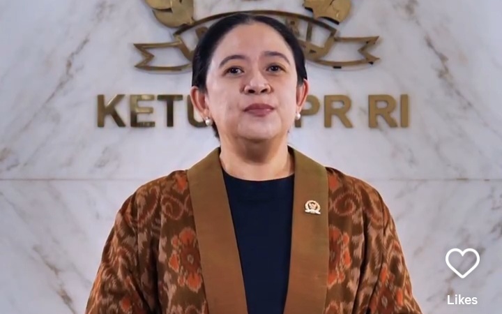 Ketua DPR RI Puan Maharani bicara soal tambahan anggaran mitigas bencana (Instagram @ketua_dprri)