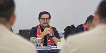 Anggota DPR RI Marinus Ge(Foto: Suaranusantara/Ilwan Nehe)