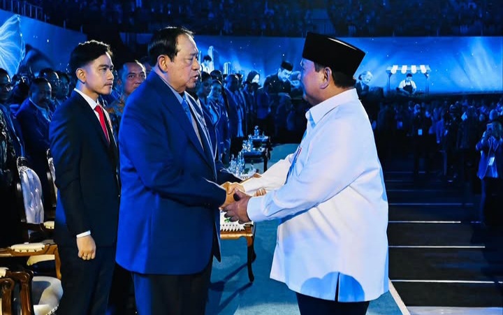 Kelakar Prabowo di Hadapan SBY: Satu Angkatan, Beliau Taruna Terbaik tapi Saya Taruna yang Bisa Diperbaiki