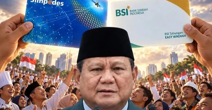 Presiden Prabowo minta BRI-BSI persiapkan pembukaan rekening bank warga RI (Instagram @sahamtalk)