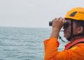 Pencarian wartawan hilang di Anak Krakatau hari keenam (Instagram @inforangkasbitung)