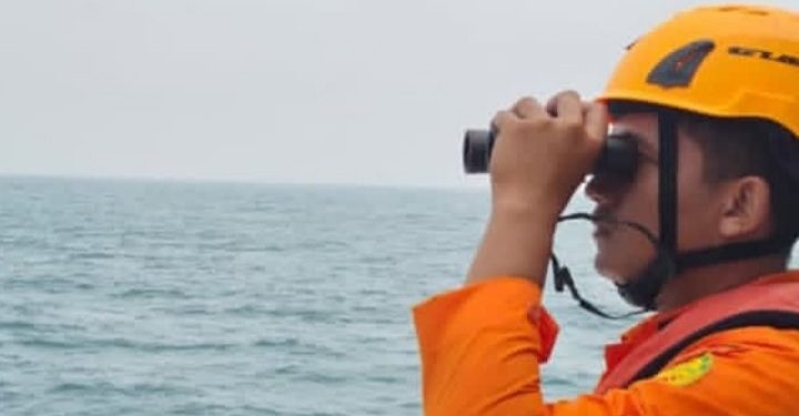 Pencarian wartawan hilang di Anak Krakatau hari keenam (Instagram @inforangkasbitung)