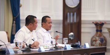 Menteri ESDM Bahlil Lahadalia bicara soal kelangkaan BBM di Makassar, Sulawesi Selatan (Instagram @sekretariat.kabinet)
