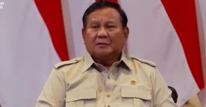 Presiden Prabowo Subianto bicara soal didatangi KPK (Instagram @bakom.ri)