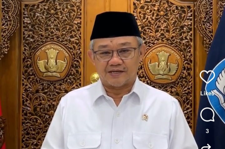 Mendikdasmen, Abdul Mu'ti respon soal pernyataan Presiden Prabowo ingin sekolah negeri gratis (Instagram @smp_plus_gunungpring)