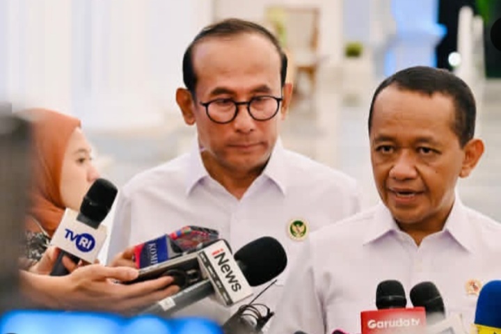 Menteri ESDM Bahlil Lahadalia bicara soal kebijakan E50 (Instagram @melangkahdaritimur.id)