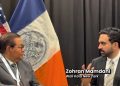 Momen pertemuan antara Gubernur DKI Jakarta Pramono Anung dan Wali Kota New York Zohran Mamdani (Instagram @pramonoanungw)