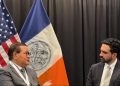Gubernur DKI Jakarta Pramono Anung dan Wali Kota New York Zohran Mamdani dalam sebuah pertemuan (Instagram @pramonoanungw)